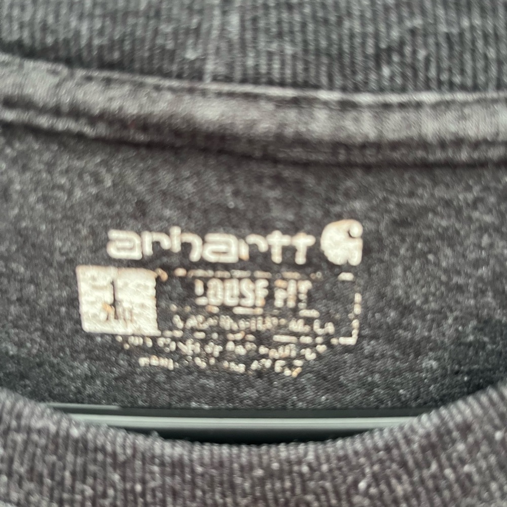 Carhartt Men's Charcoal Pocket Tee XXL - Picture 4 of 5